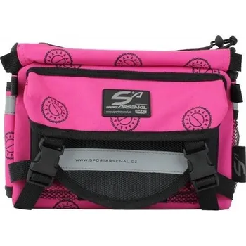 brašna na kolo Brašna na řidítka QF Sport Arsenal art.540 Pink