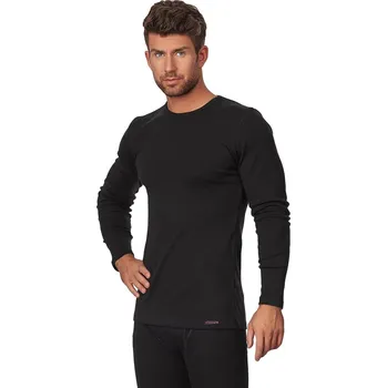 Pánské tričko Pánské tričko 214 Authentic black plus - CORNETTE černá 4XL