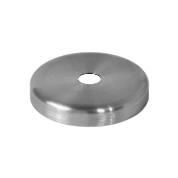 Zábradlí Kryt (o 76 / 12mm) otvor o 12.5mm, broušená nerez K320 /AISI304