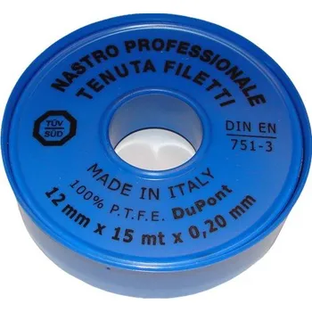Lepicí páska Teflonová páska voda 12 mm x 0,2 mm x 15 m