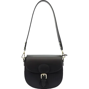 Kabelka Kožená crossbody kabelka Luka 19-59-2 černá