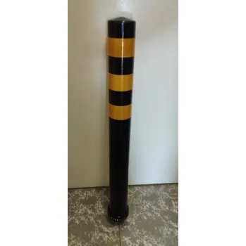 Plotový sloupek JISLON Pružný sloupek 80 kruh 800mm, PC-80NSEBLY černá