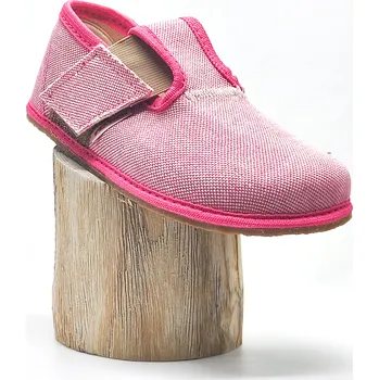 Dívčí bačkory Barefoot Pegres papučky BF01 růžová, Pegres Velikost: 25