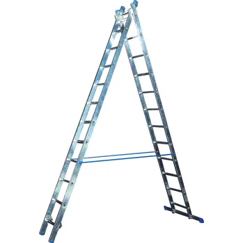 Žebřík Elkop Hliníkový žebřík Multi 2x2,2m -8 příček