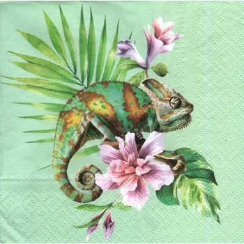 Papírový ubrousek UBR-F68, Ubrousek, 16x16 cm, CHAMELEON, 1 kus