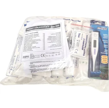 Lékárnička AGBA Náplň do nástěnné lékárničky 42 cm