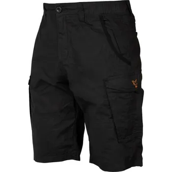 Pánské kraťasy Fox Kraťasy Collection Black Orange Combat Shorts Velikost XXL