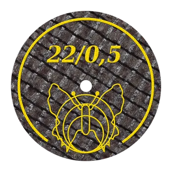 Brusný kotouč Řezací disk na kovy (Ø22mm, tl. 0,5mm) | 653 900 1411 005 220