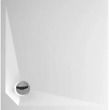 Roltechnik Vanička z litého mramoru Plano Davos MQ Pure čtverec 80 x 80 cm