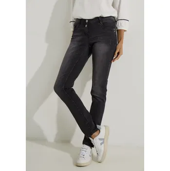 Dámské džíny Cecil Scarlett 376496 Černá 30/27