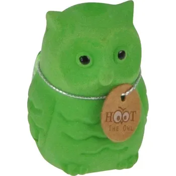 Pryž Mazací pryž a ořezávátko - sova (2v1) Barva: zelená