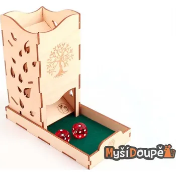 Příslušenství k deskovým hrám Myší Doupě Dřevěná házecí věž - Strom