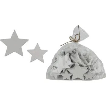Vánoční dekorace Dekorační hvězdička, 48 ks D5722-01