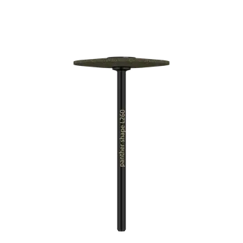 Brusný kotouč leštící guma Panther s diamantem | čočka | Ø 26 × 2 | hrubá zrnitost | 803 104 303 534 260 59194