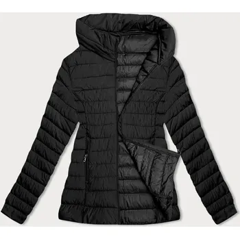 Černá dámská prošívaná bunda pro přechodné období (16M9109-392) odstíny černé S (36)