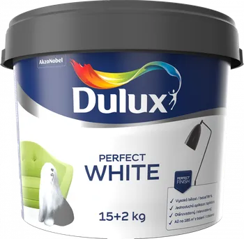 Interiérová barva Dulux Perfect White 15+2 kg bílá