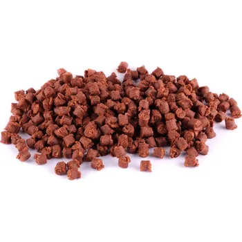 Pamlsek pro psa Krmiva Hulín Pamlsek výcvikový EXTRA kachna krill červený 8 mm 250 g