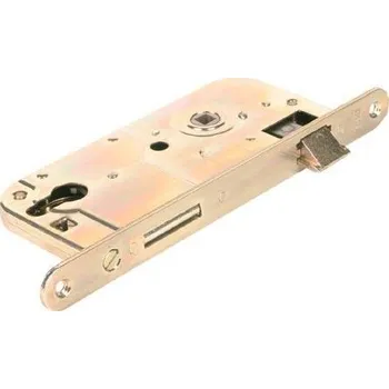 Dveřní kování Hobes Zámek zadl. K113 - 90/80 P-L BÍ Zn vložkový