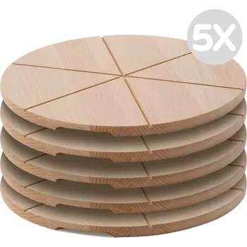 Kuchyňské prkénko Hendi 5055885 Zvýhodněný multipack - 5x Prkno na pizzu