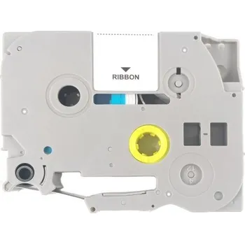 Pásek do tiskárny Textilní stuha - BROTHER TZE-R531, TZ-R531 - 12 mm x 4 m blankytná - černý tisk - kompatibilní