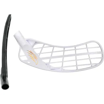 Florbal Čepel Salming Hawk Touch Plus bílá Pravá (pravá ruka dole) měkká