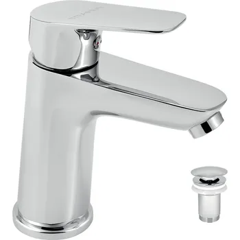 Vodovodní baterie Umyvadlová baterie s výpustí Titania Pure chrom