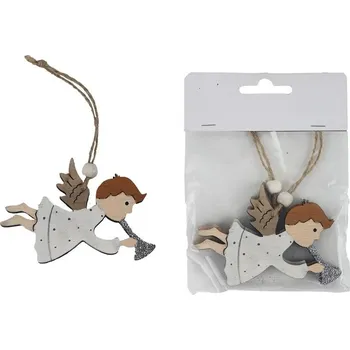 Vánoční dekorace Anděl k zavěšení, 2 ks D5752-01