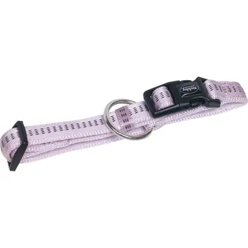 Obojek pro psa Nobby SOFT GRIP obojek nylon šeříková XS-S 25-35cm
