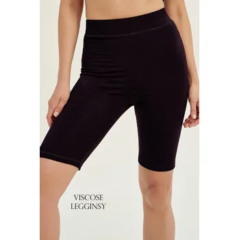 Dámské legíny 3065 DÁMSKÁ CYKLISTIKA BASIC černá M