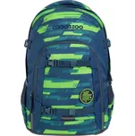 CooCaZoo školní batoh JOKER Lime Stripe 211501 lime stripe