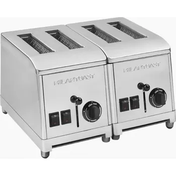 Toustovač Toustovač profesionální na 4 plátky MilanToast nerezový Sleva 2100Kč