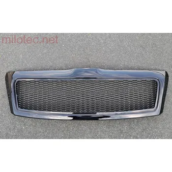 Auto-moto Sportovní maska s černou kovovou mřížkou Škoda Octavia II. 2004-2008