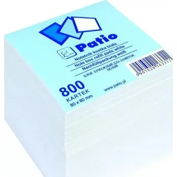 Blok Patio kostka nelepená bílá 8x8 800 listů - náhrada