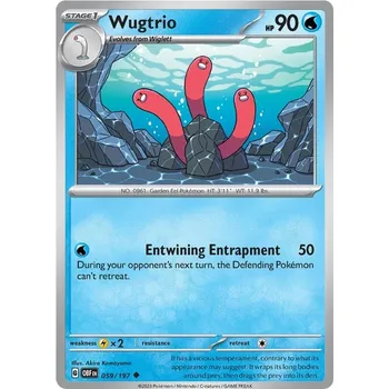 Karetní hra Wugtrio 059/197 - Obsidian Flames Typ karty: Non-Holo