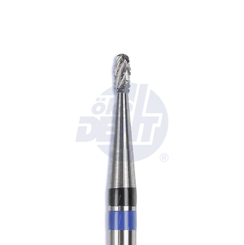 Fréza tvrdokovová fréza Spiral Cut s rovnou čepelí, vajíčko (modrý a černý pruh) | do násadce | 500 104 277 QC 014