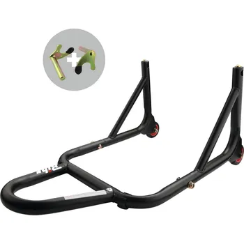 Stojan pod zadní kolo BIHR Motoprofessional PRO1 pro rolny černý