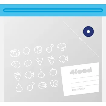 TESCOMA 4FOOD 897054.00 vakuovací sáčky uzavíratelné 10 ks