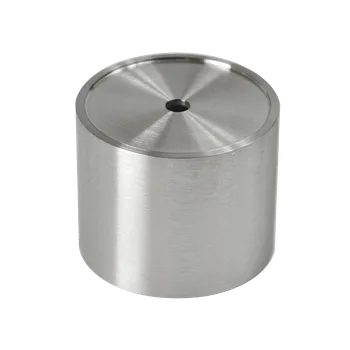 Spojka (o 42 mm) na dřevěné madlo EDB-S, broušená nerez K320 / AISI304