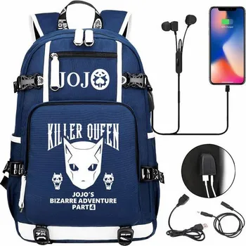 Sportovní batoh Unisex batoh s USB - 012