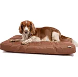 Matrace nylon Lazy paměťová hnědá 120x100x15