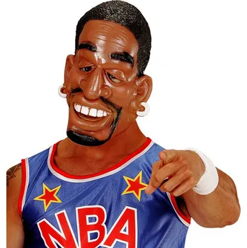 Karnevalová maska Widmann - Maska pro dospělé basketbalista -