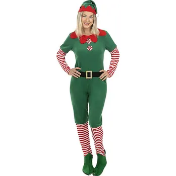 Karnevalový kostým Funiglobal - Kostýmy vánoční Elf pro ženy - L