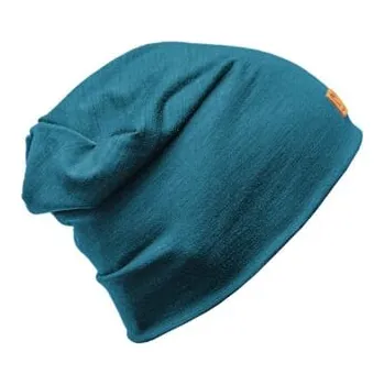 Čepice MW FREEBEANIE merino čepice petrol melír UNI