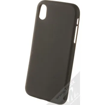Pouzdro na mobilní telefon 1Mcz Back Matt-TO TPU ochranný kryt pro Apple iPhone XR černá (black)
