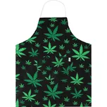 DARRÉ Kuchyňská zástěra Konopí - černá