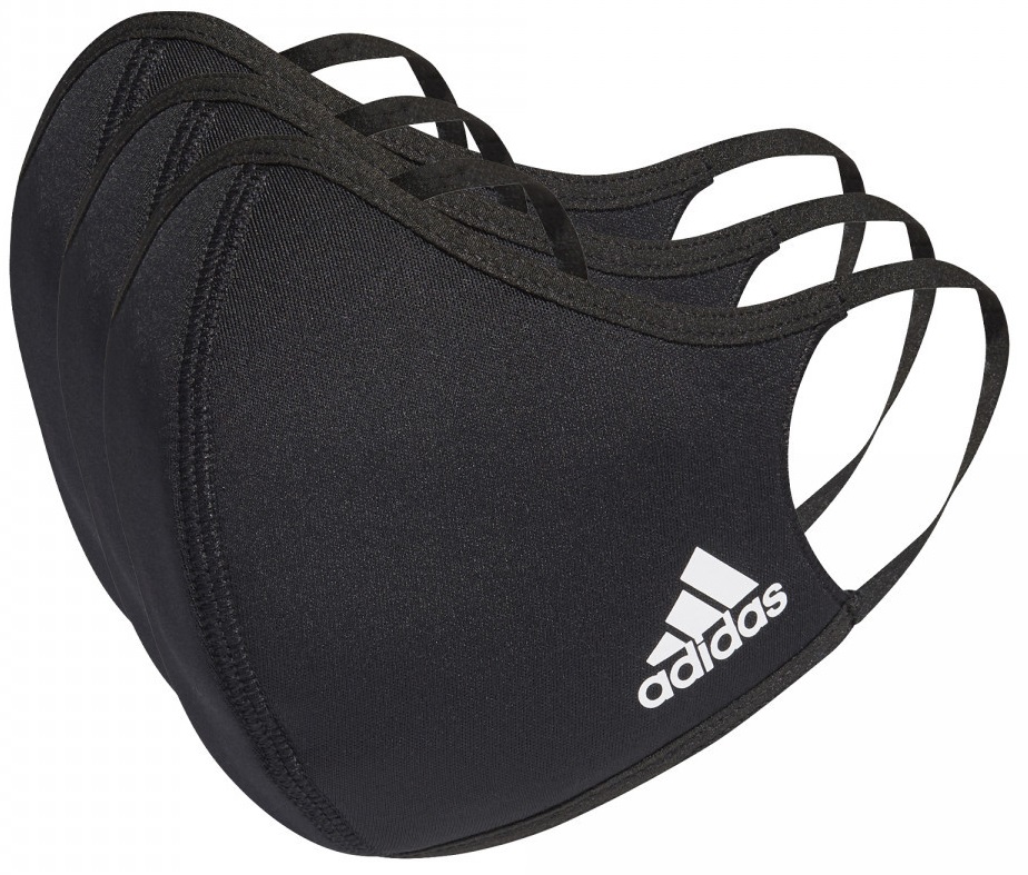 adidas Sportswear Face Cover H13185 3-pack ?ern� od 219 K? - Zbozi.cz