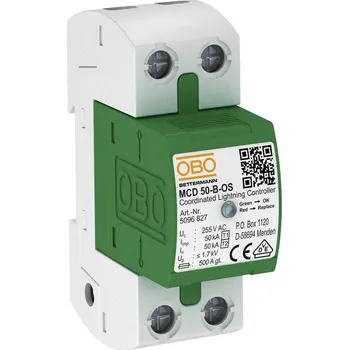 kabelová chránička OBO Bettermann 5096852 MCD 50-B-OS kombinovaný chránič proti přepětí 50 kA 1 ks