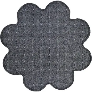 Koberec Kusový koberec Udinese šedý kytka, 120x120 kytka, šedá, chodba / předsíň, Vopi - 1 rok na vrácení + DOPRAVA ZDARMA k Vám i zpět