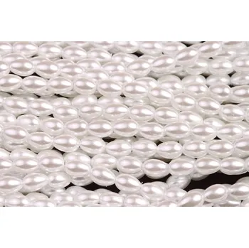 Dětské navlékací korálky Vosk. hruška č. 22 (4x6mm)