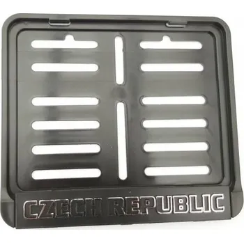 Držák SPZ Podznačka na motocykl 3D - Czech Republic